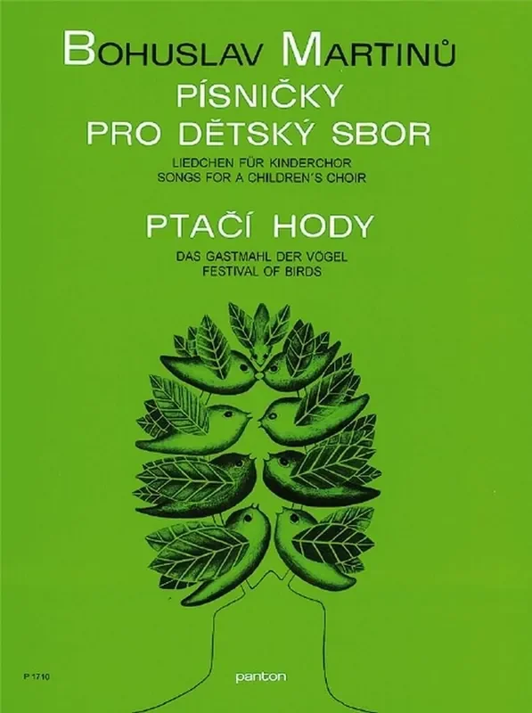 Bohuslav Martinu Songs for a Children‘s Choir – Festival of Birds Kinderchor mit Begleitung