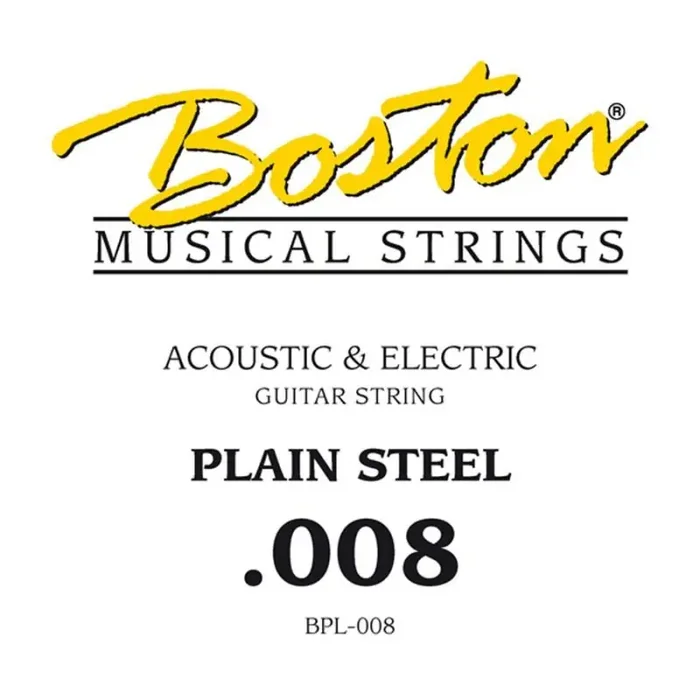 Boston .008 snaar, plain steel