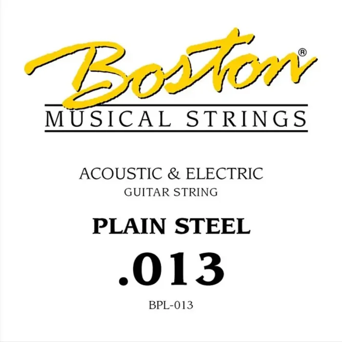 Boston .013 snaar, plain steel