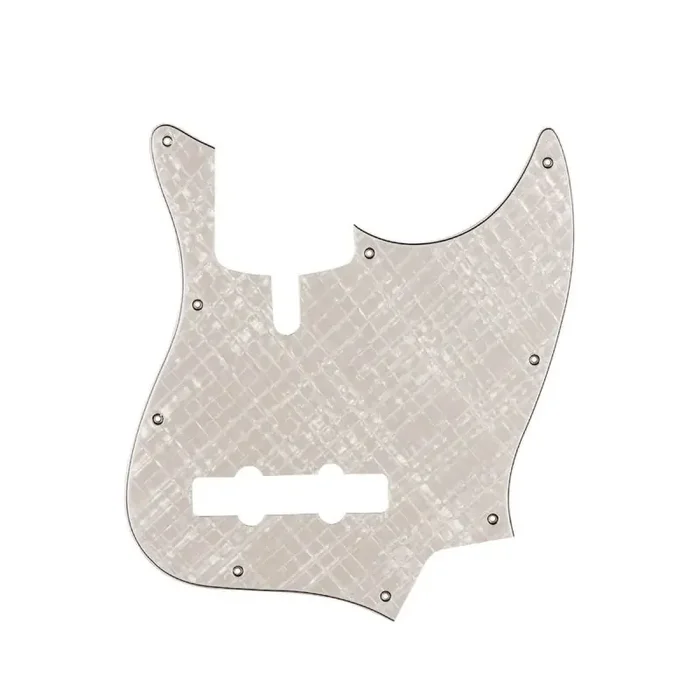 Boston pickguard, Sire Marcus Miller V-series, 4 ply, pearl white webbing