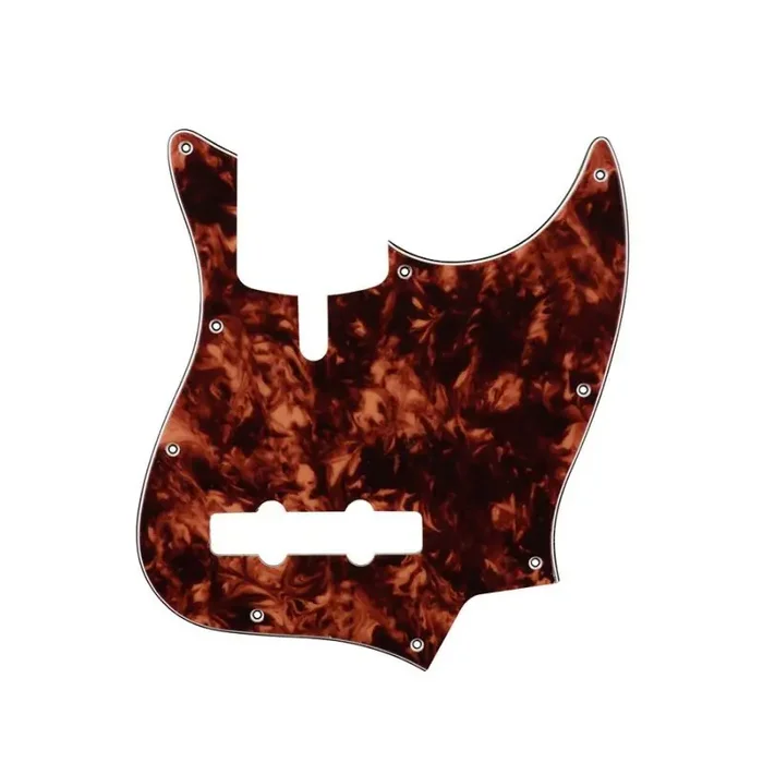 Boston pickguard, Sire Marcus Miller V-series 5-string, 3 ply, marble orange