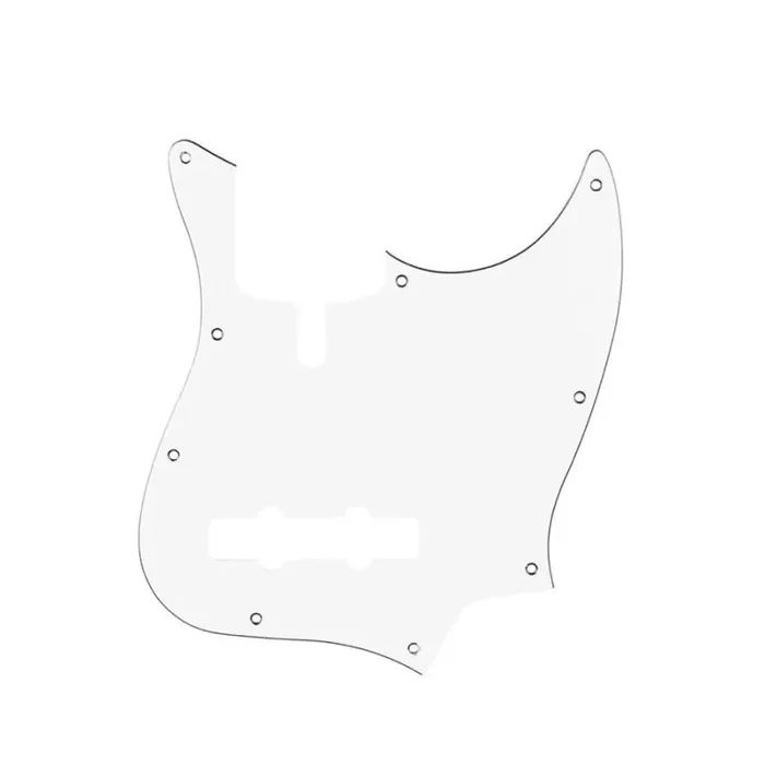 Boston pickguard, Sire Marcus Miller V-series 5-string, 3 ply, white
