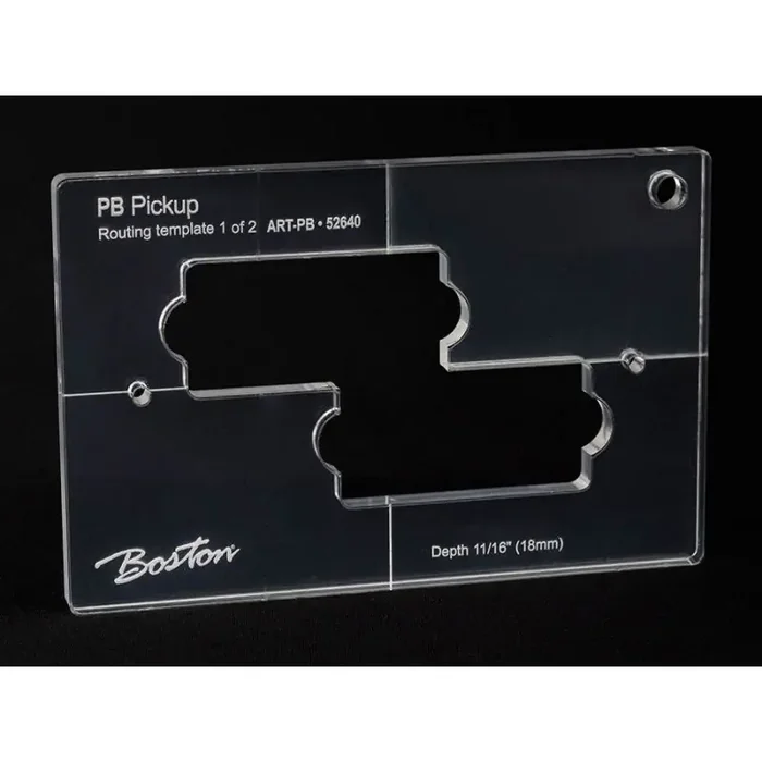Boston pickup routing template PB