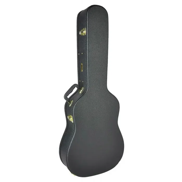 Boston Standard Series case for dreadnought-model acoustic guitar, wood, shaped model