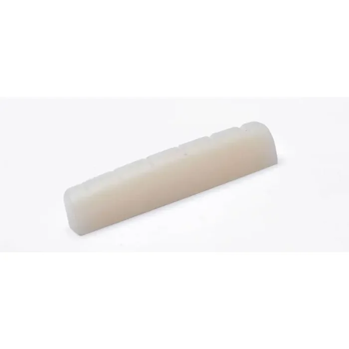 Boston top nut, unbleached bone, 43,5×8,5×5,5mm, pre-filed, spacing 35,2 mm