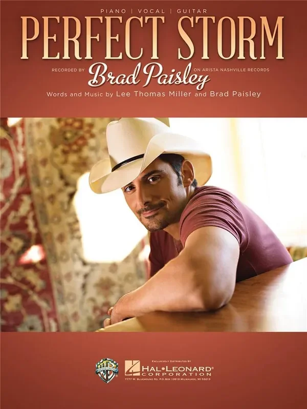 Brad Paisley Perfect Storm Gesang mit Klavier