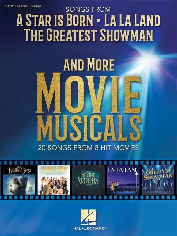 Bradley Cooper Songs from A Star Is Born and More Movie Musicals Klavier, Gesang, Gitarre (Songbooks)