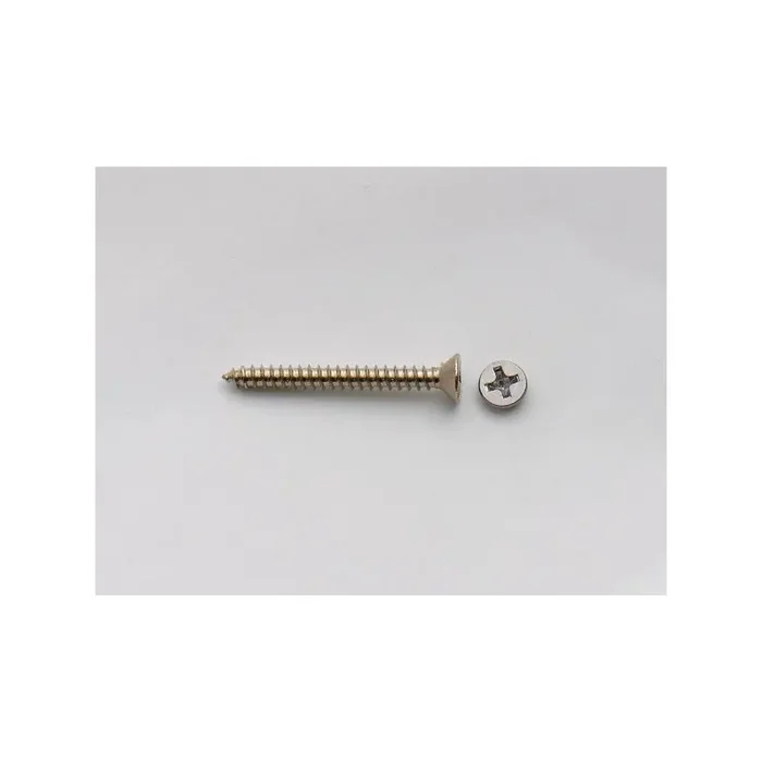 Bridge/Endpin Screw, Flathead, 3,5×32, nirosta