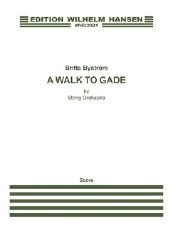 Britta Byström A Walk To Gade Streichorchester