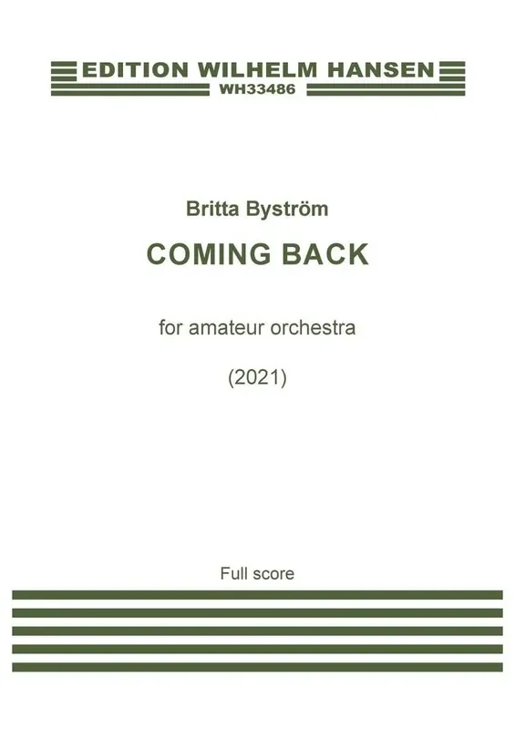 Britta Byström Coming Back Orchester