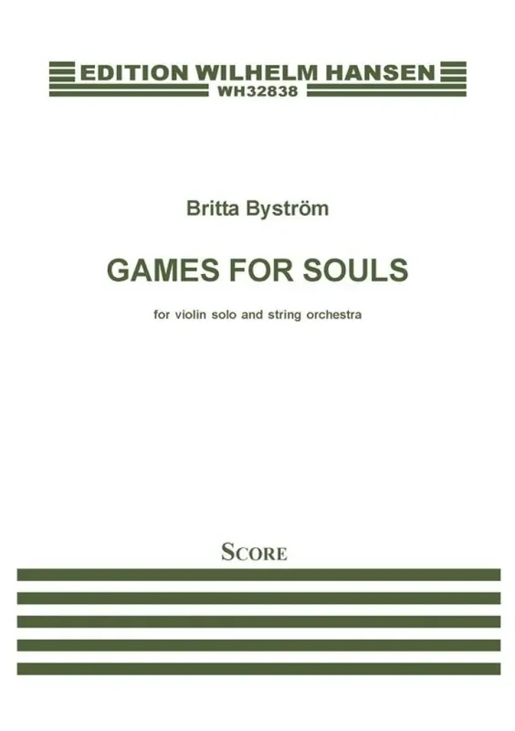 Britta Byström Games For Souls Streichorchester mit Solo