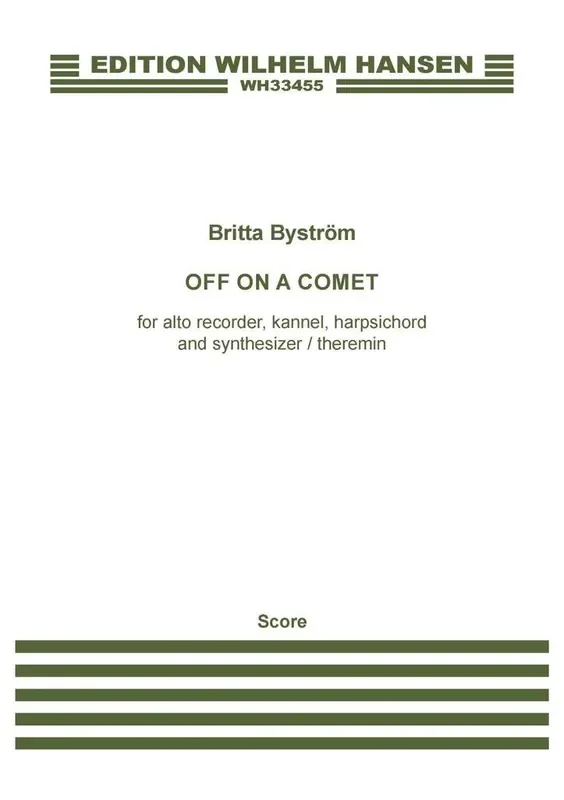 Britta Byström Off on a Comet Kammerensemble