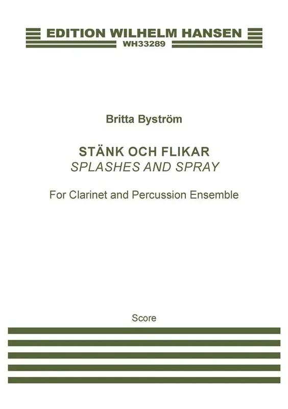 Britta Byström Stänk Och Flikar – Splashes And Spray Kammerensemble