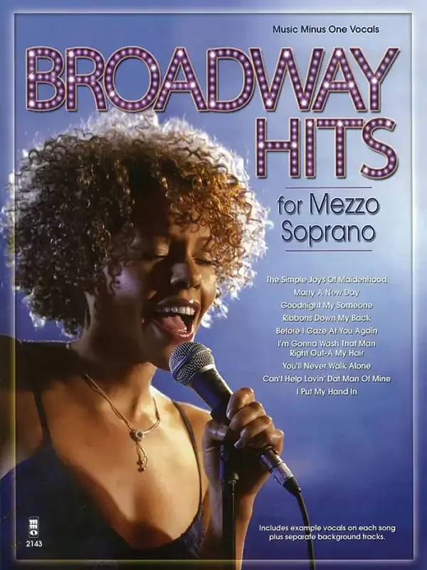 Broadway Hits for Mezzo Soprano Gesang Solo