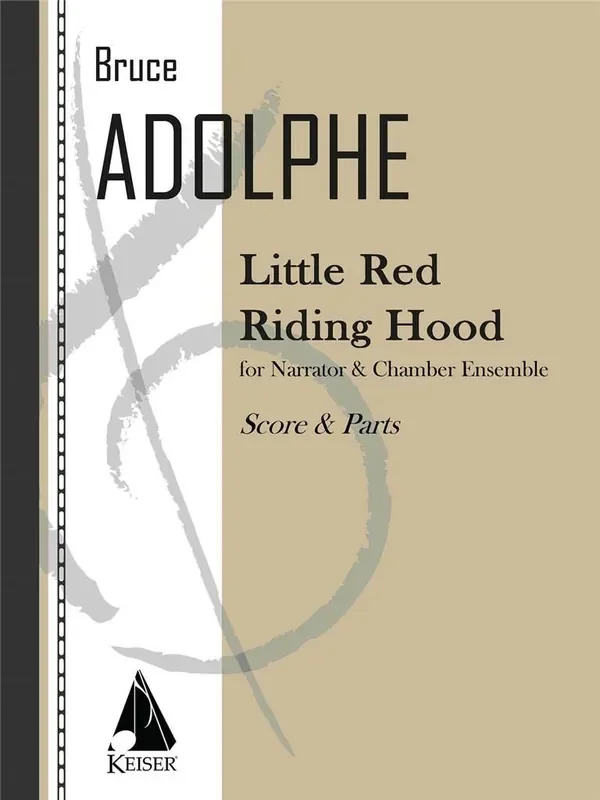 Bruce Adolphe Little Red Riding Hood Gesang mit sonstiger Begleitung