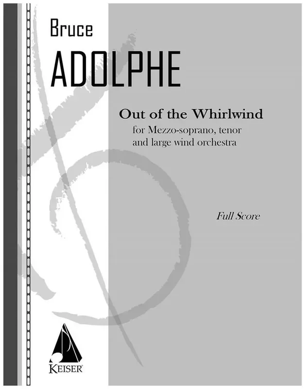 Bruce Adolphe Out of the Whirlwind Gesang mit sonstiger Begleitung