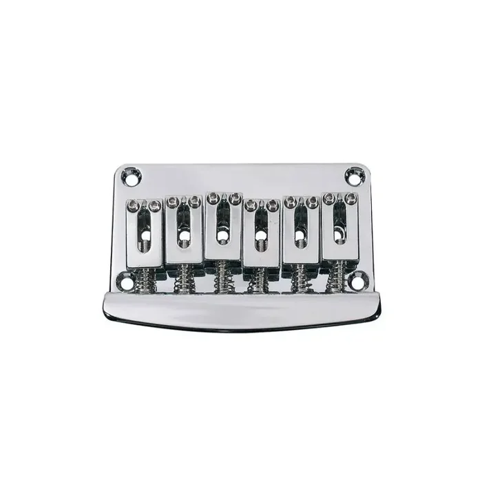 Brug-staartstuk,Strat, chroom, pitch 10,5mm type3