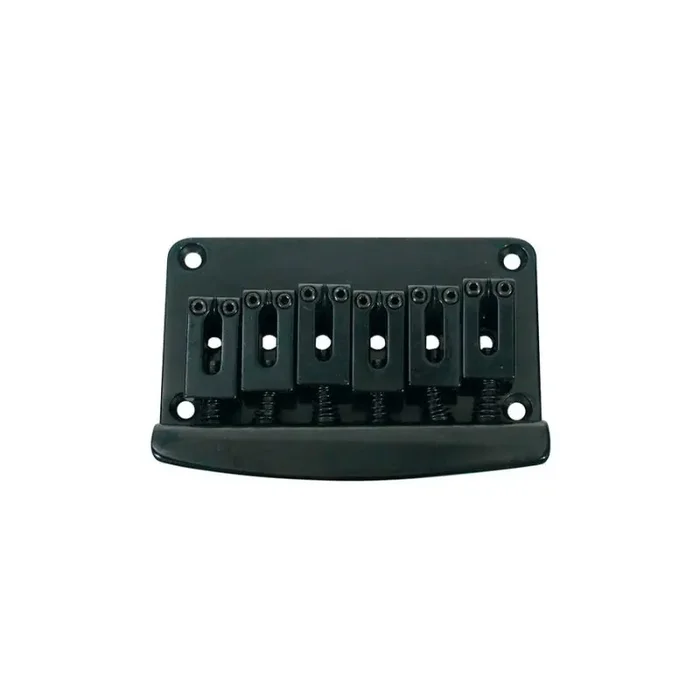 Brug-staartstuk,Strat, zwart, pitch 10,5mm type3