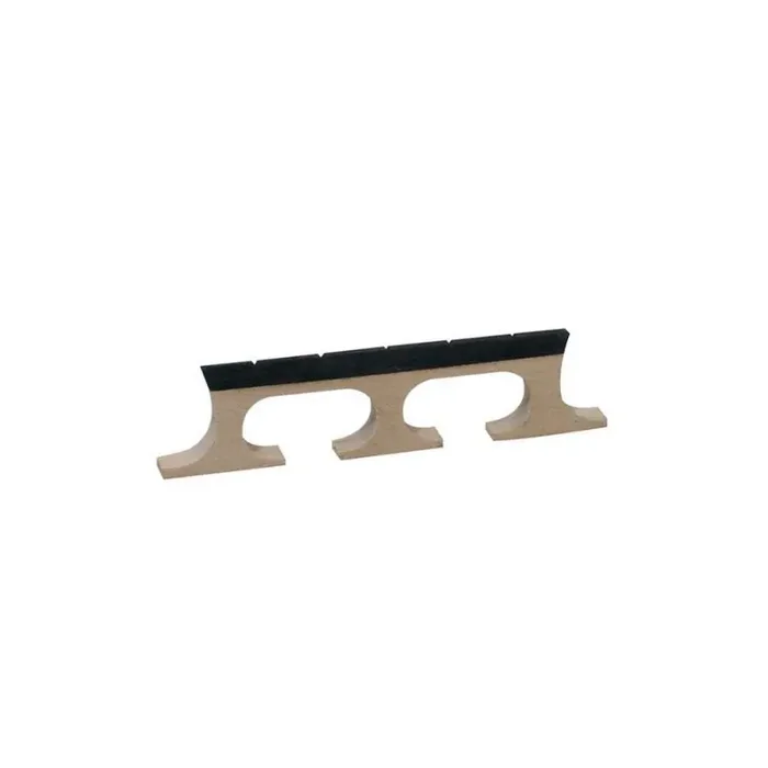 Brug voor banjo, esdoorn, ebben kam, hoogte 11, 16″, voor 5 snarige banjo