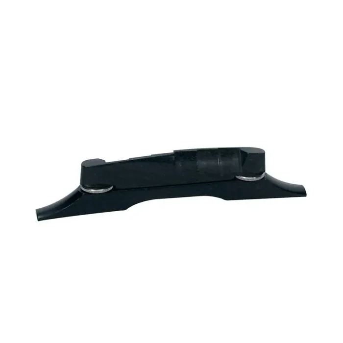 Brug voor gitaar, ebben, hoogte verstelbaar, gecompenseerde kam