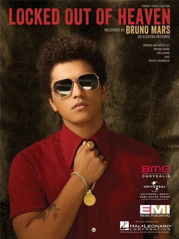 Bruno Mars Locked Out Of Heaven Klavier, Gesang, Gitarre (Songbooks)
