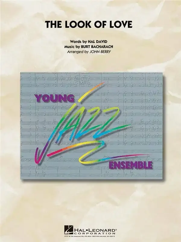 Burt Bacharach The Look Of Love (Arr. John Berry) Jazz Ensemble
