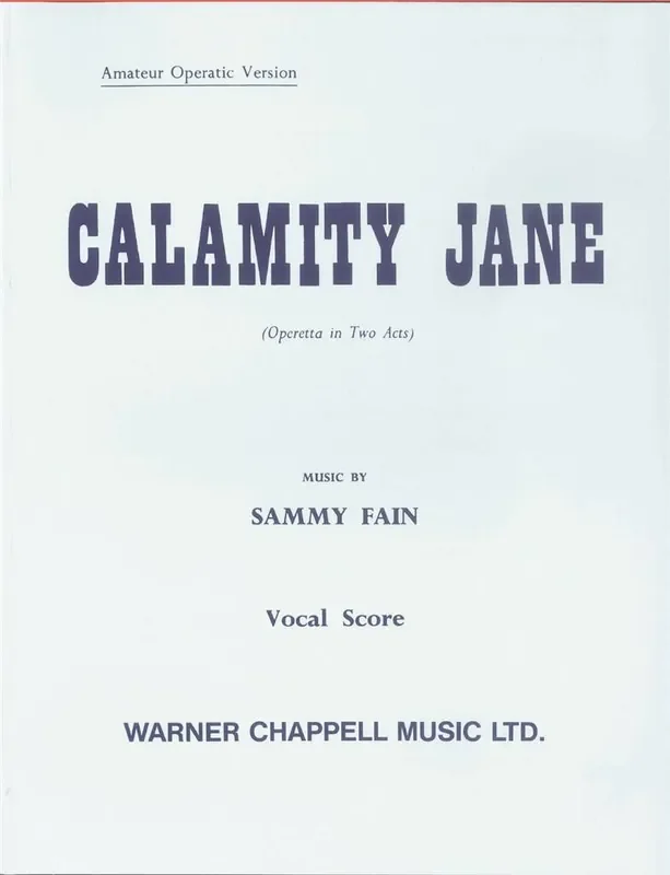 Calamity Jane Gesang Solo