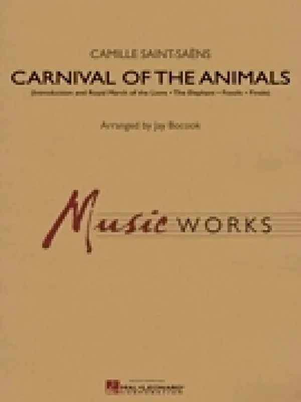 Camille Saint-Saëns Carnival of the Animals (Arr. Jay Bocook) Blasorchester