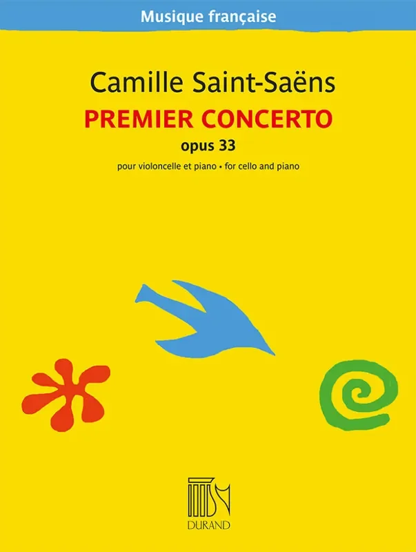 Camille Saint-Saëns Concerto No.1 A-minor Op.33 Cello mit Begleitung