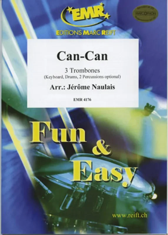 Can – Can (Arr. Jérôme Naulais) Posaune Ensemble