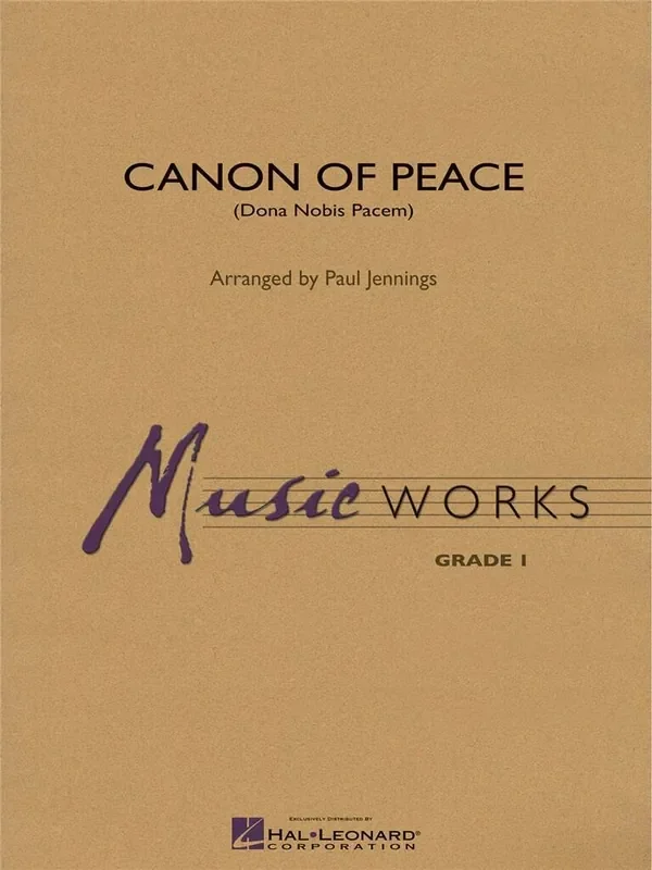 Canon of Peace (Dona Nobis Pace) (Arr. Paul Jennings) Blasorchester
