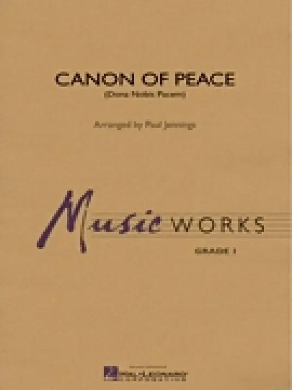 Canon of Peace (Dona Nobis Pace) (Arr. Paul Jennings) Blasorchester