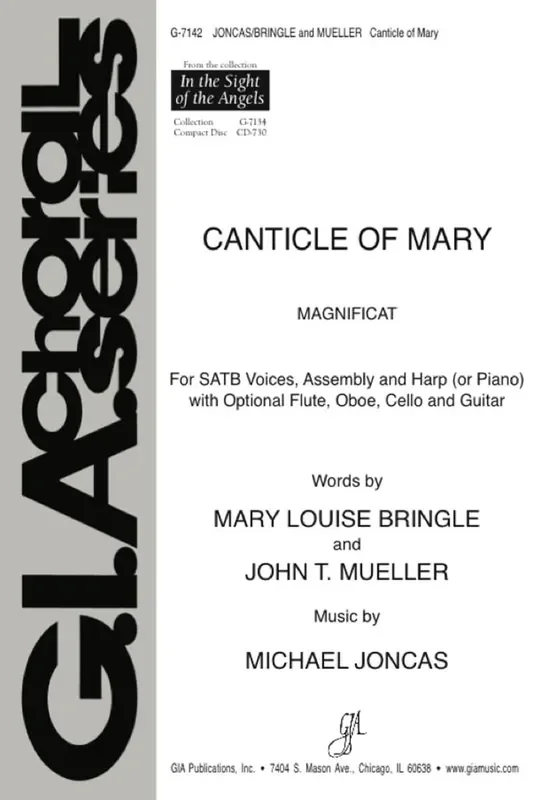 Canticle of Mary Gemischter Chor mit Begleitung