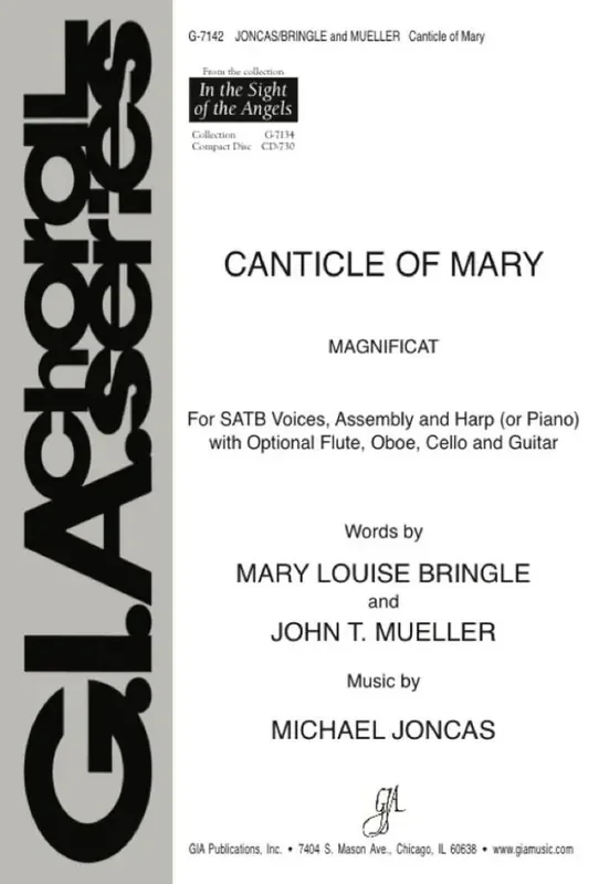 Canticle of Mary Gemischter Chor mit Begleitung