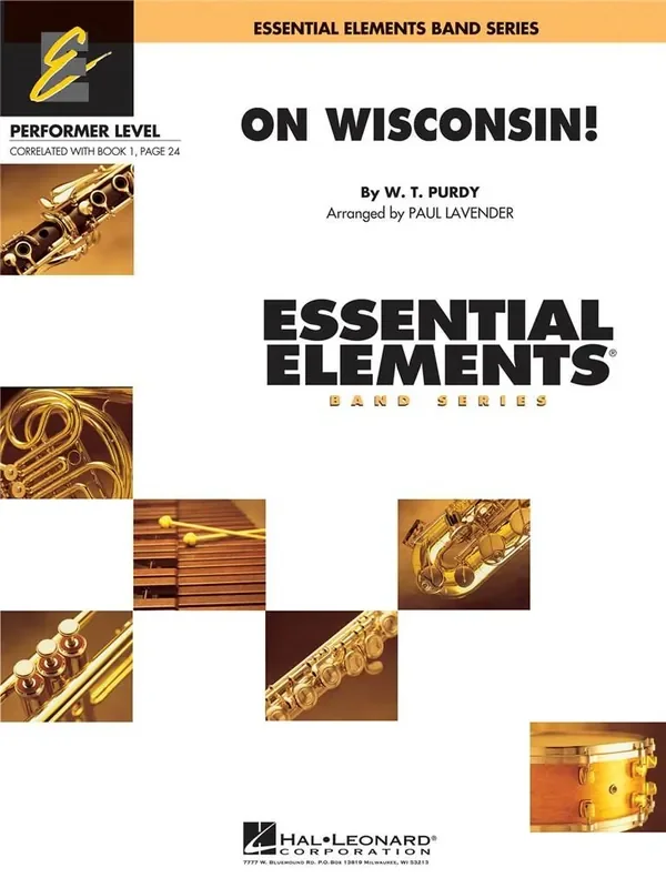 Carl Beck On Wisconsin! (Arr. Paul Lavender) Blasorchester