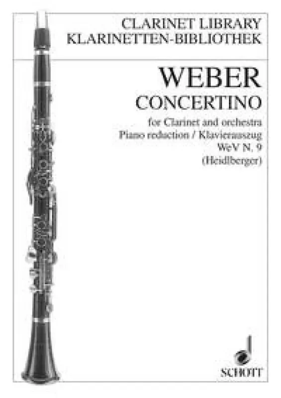Carl Maria von Weber Concertino WeV N. 9 Orchester mit Solo