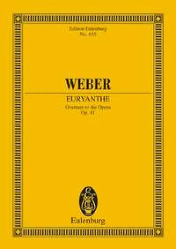 Carl Maria von Weber Euryanthe op. 81 JV 291 Orchester