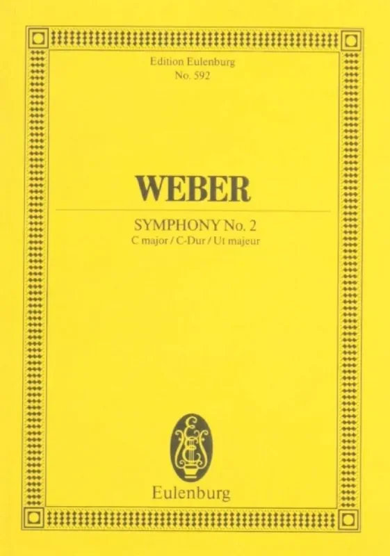 Carl Maria von Weber Symphony No. 2 In C Major JV 51 Orchester