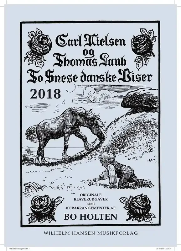 Carl Nielsen Et Par Snese Danske Viser (Arr. Bo Holten) Gemischter Chor mit Ensemble