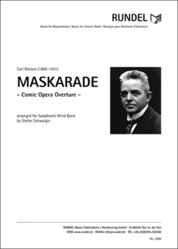 Carl Nielsen Maskarade (Arr. Stefan Schwalgin) Blasorchester
