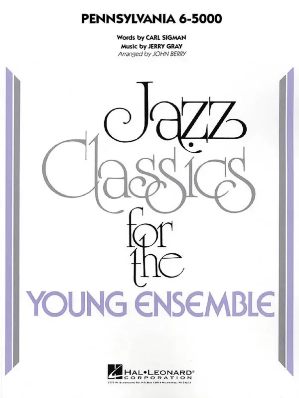 Carl Sigman Pennsylvania 6-5000 (Arr. John Berry) Jazz Ensemble