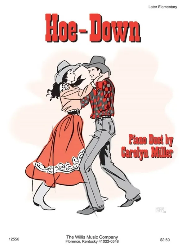 Carolyn Miller Hoe-Down Klavier Solo