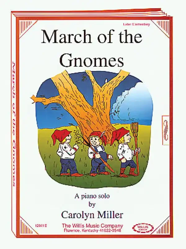 Carolyn Miller March of the Gnomes Klavier Solo