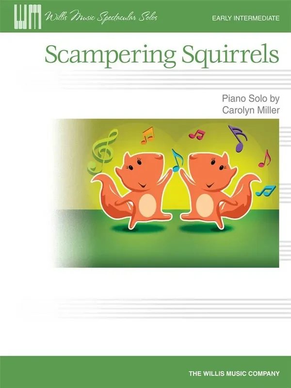 Carolyn Miller Scampering Squirrels Klavier Solo
