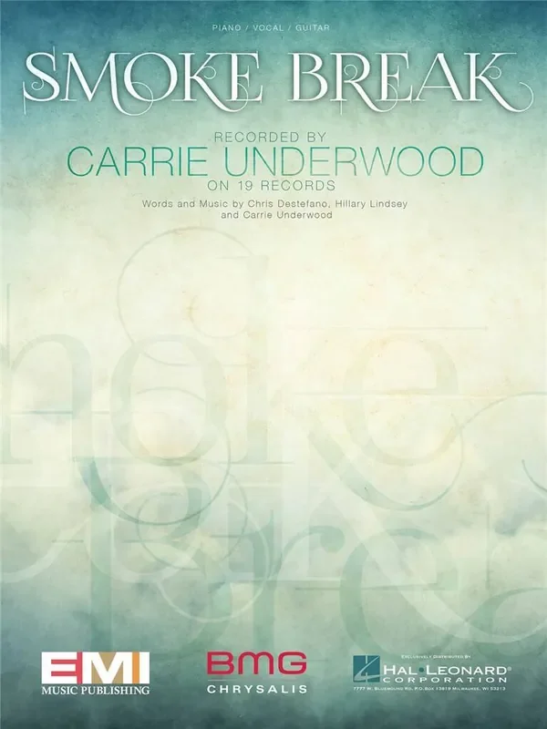 Carrie Underwood Smoke Break Gesang mit Klavier