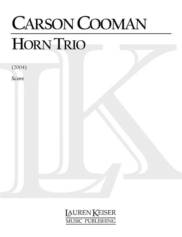 Carson Cooman Horn Trio Horn Ensemble