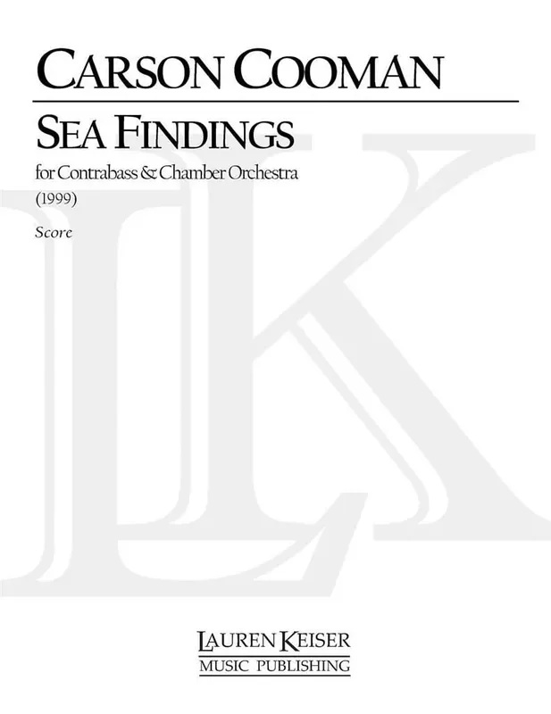 Carson Cooman Sea Findings Orchester