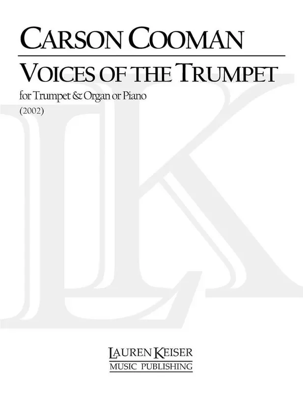 Carson Cooman Voices of the Trumpet Violine mit Begleitung