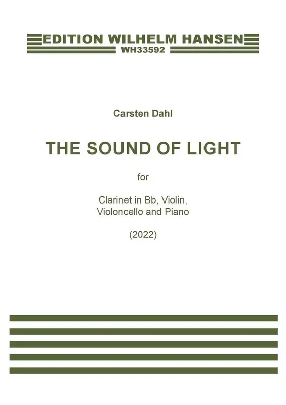 Carsten Dahl The Sound Of Light Klavierquartett