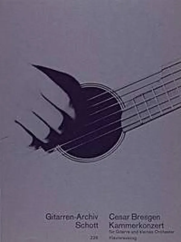 Cesar Bresgen Chamber Concerto Orchester mit Solo